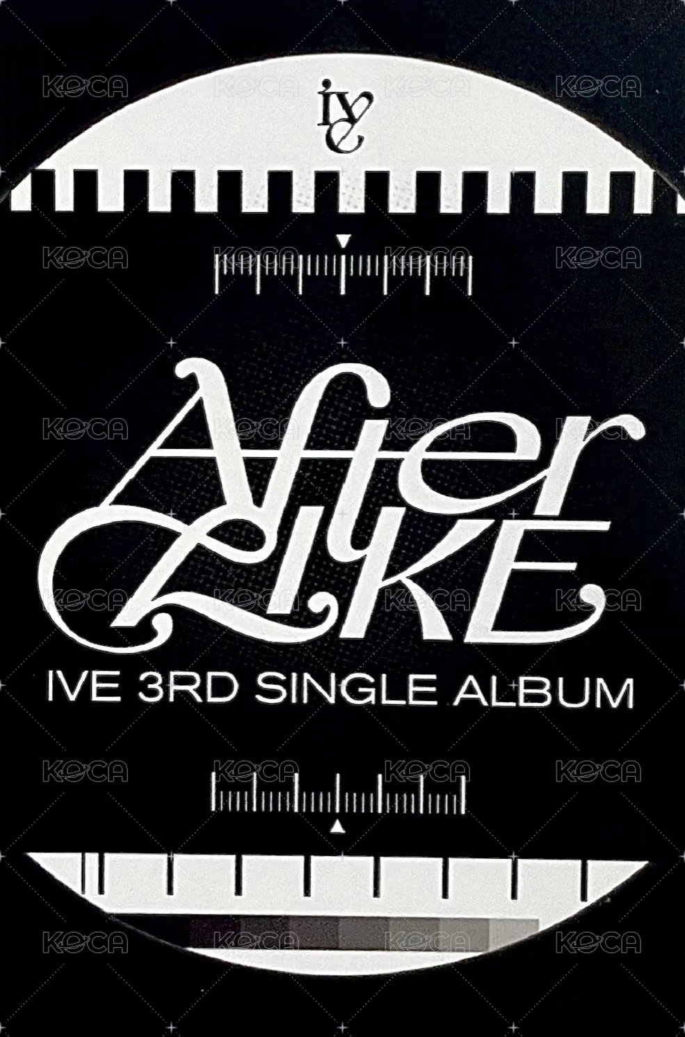 After LIKE sw 4.0 簽售卡  背面
