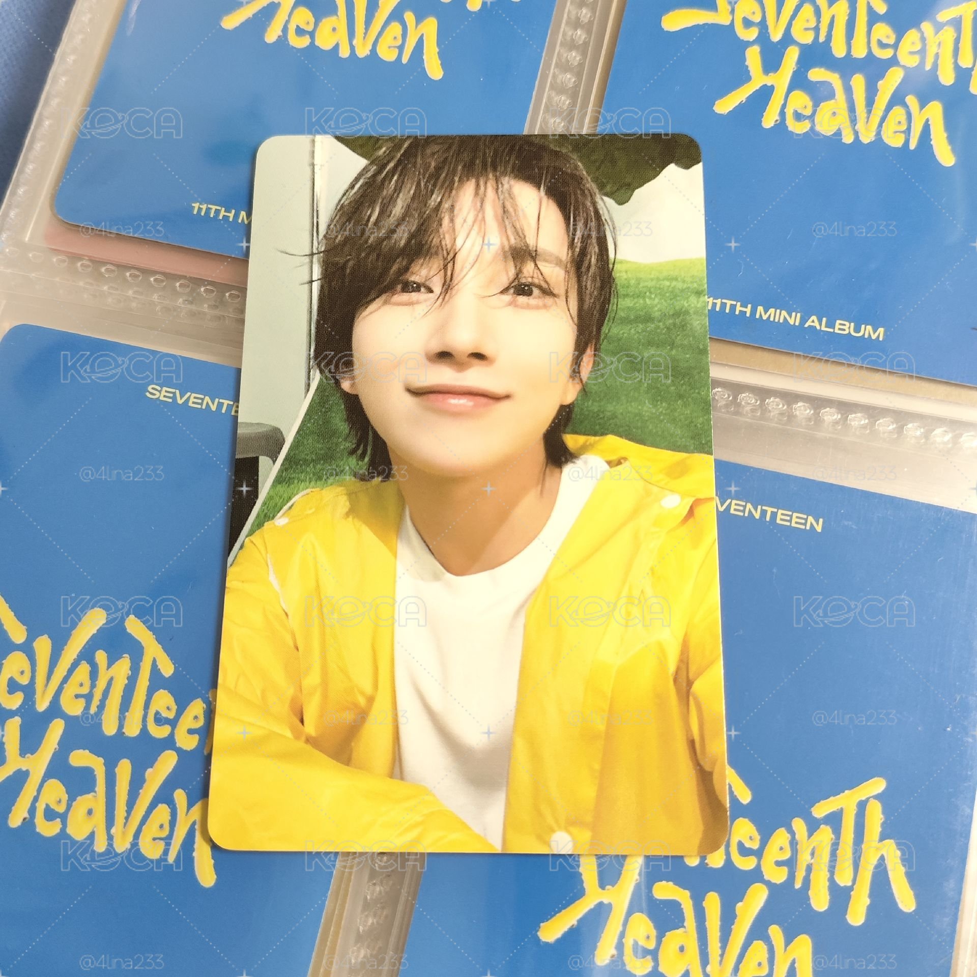 Seventeen Joshua 克拉盤專卡
