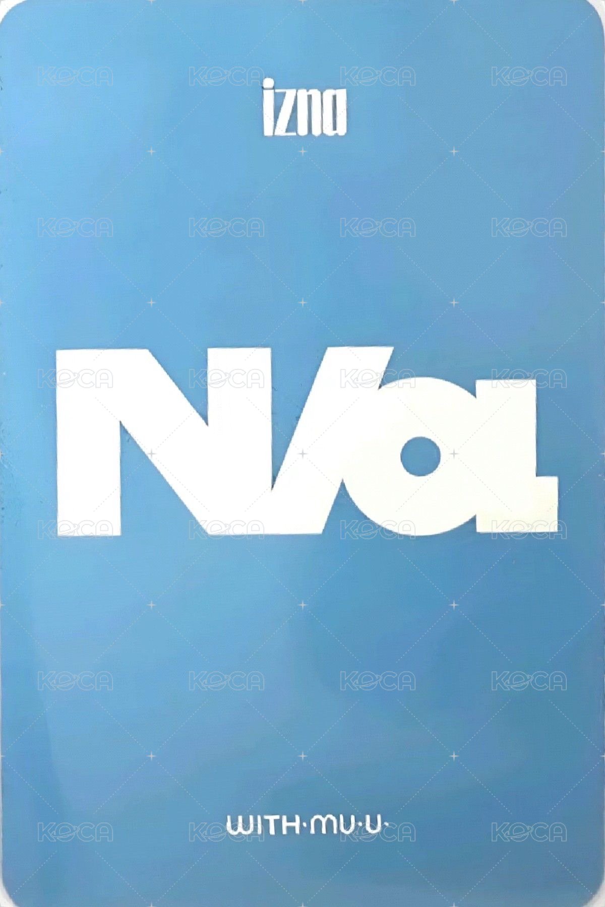 N/a wm 3.0 簽售卡  背面