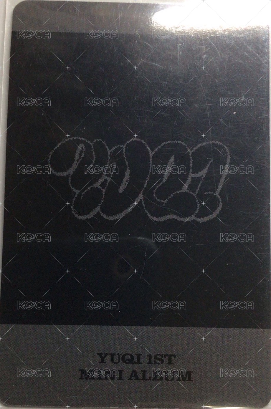 YUQ1 雨琦 周邊卡  背面