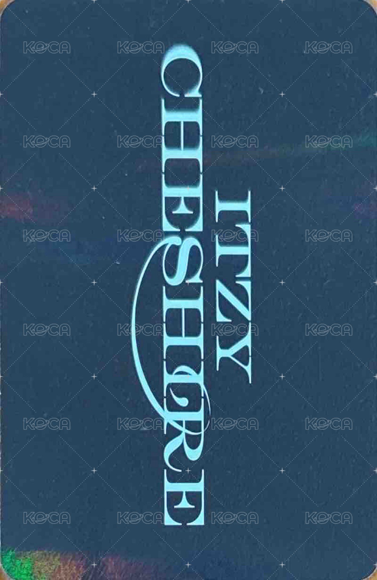 CHESHIRE jyp 預售 特典卡  背面
