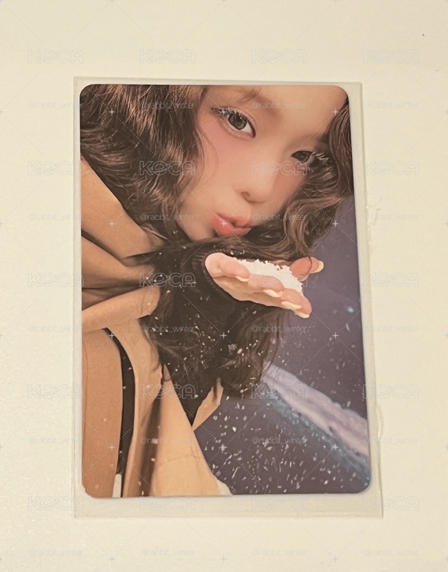 winter moevir雜誌卡（中文卡背）