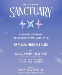 TOMORROW X TOGETHER “The Star Chapter: SANCTUARY” POP-UP