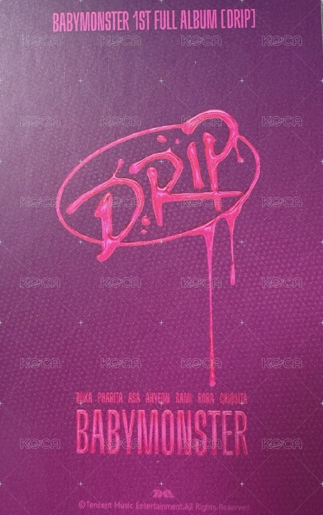 DRIP   滿額卡 廣州線下滿額卡 背面