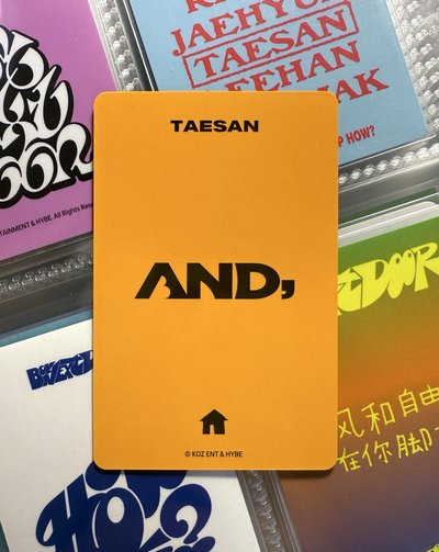 ❇️ AND, 日專 隨機卡 漢東旼