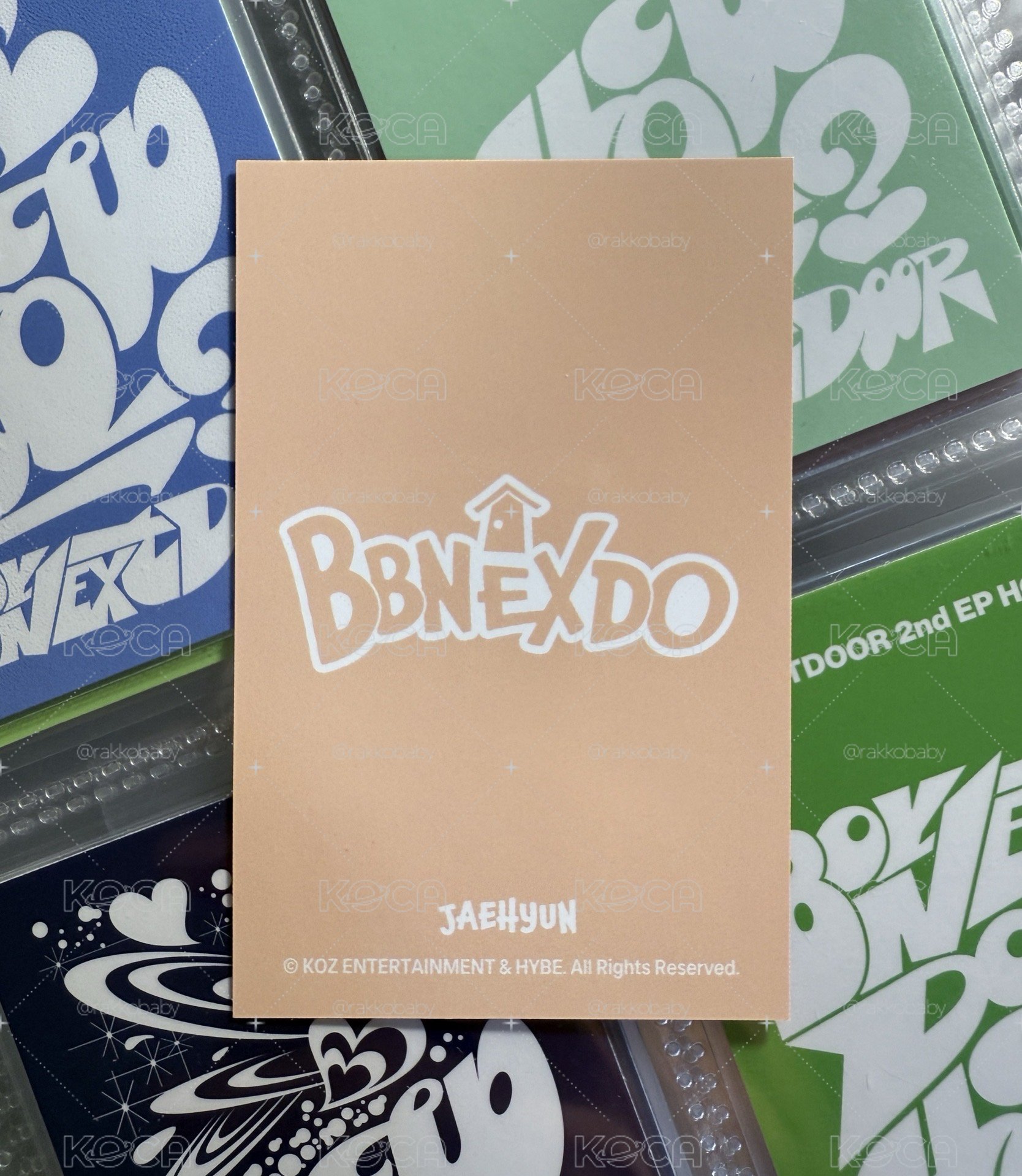 ✴️ BBNEXDO 吊娃卡 MYNGMYNG