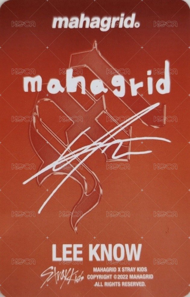 MAHAGRID 代言卡 3.0 背面