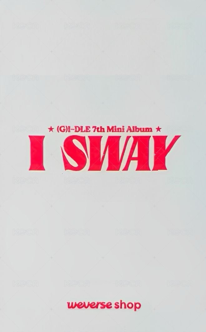 I SWAY wvs 特典卡 預售 ver.B 背面