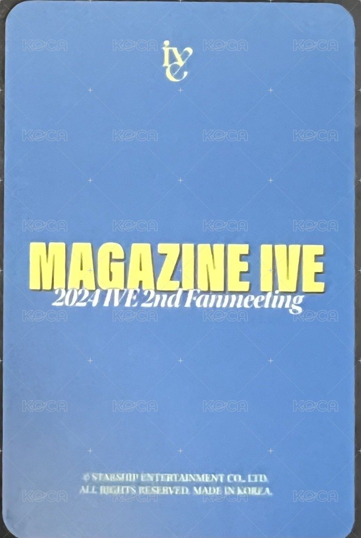 隨機卡 24FM  秋天 背面