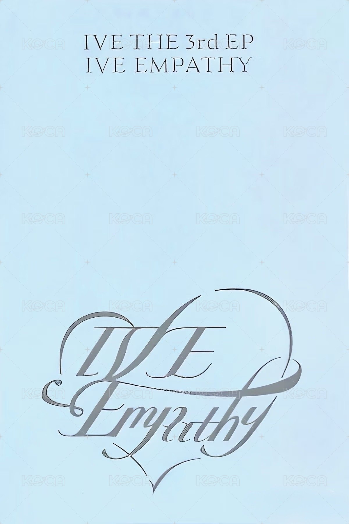 IVE EMPATHY 星船 特典卡 3+1 ver. 背面