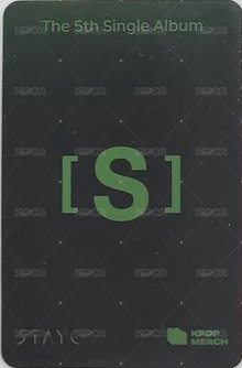 S KMStore 簽售卡 KPM 1.0 線下 勾 背面