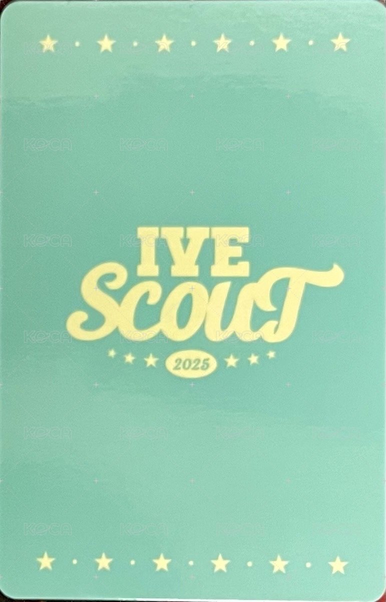 25’ FC IVE SCOUT 隨機卡 2025FC 安 背面