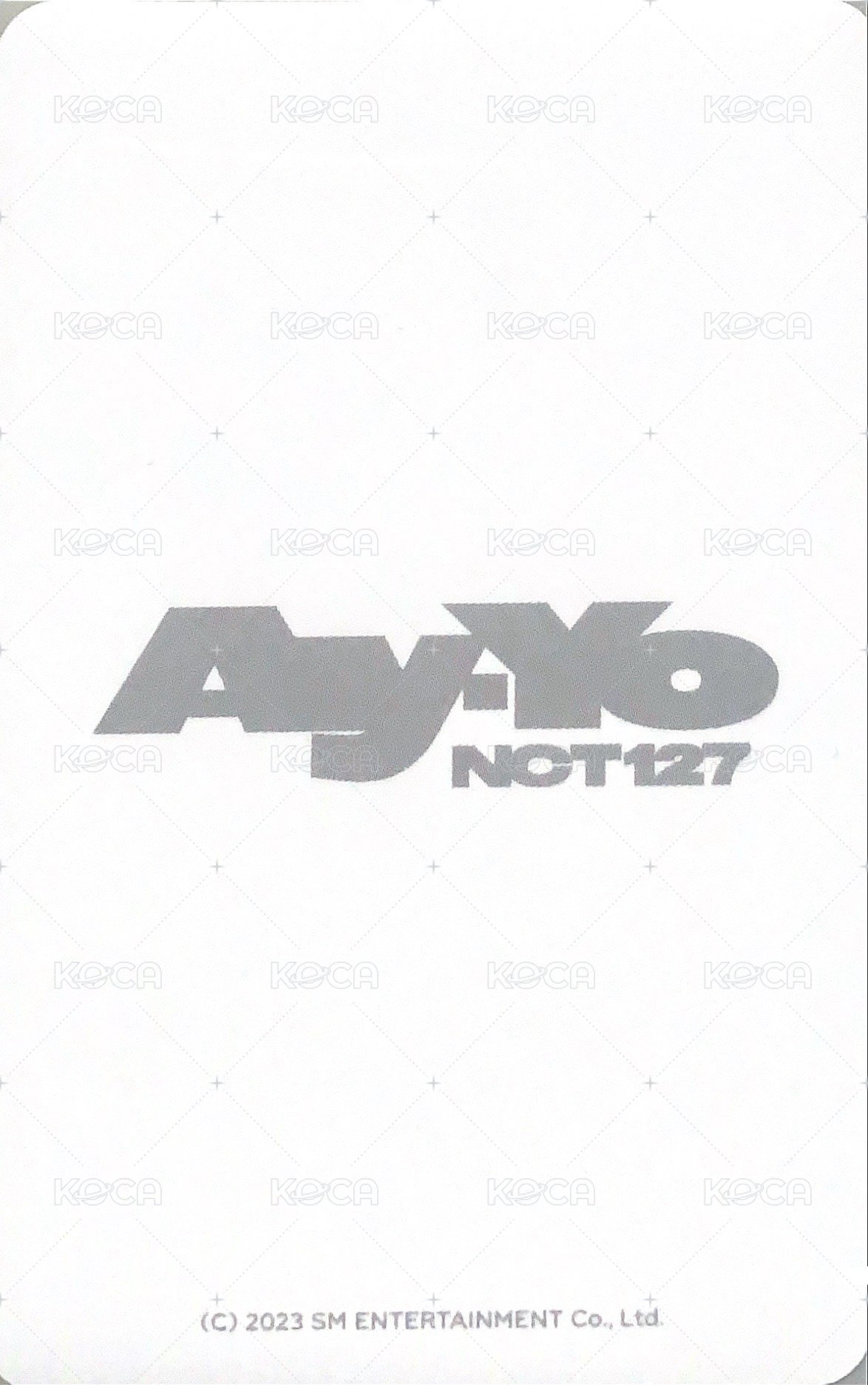 Ay-Yo 隨機卡  背面