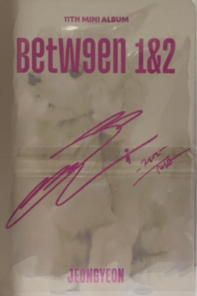 TWICE 定延 BETWEEN 1&2 專卡