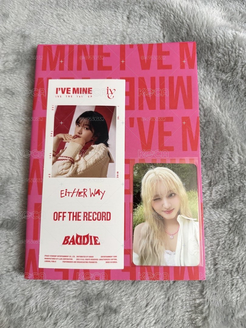 IVE MINE LIZ either way版