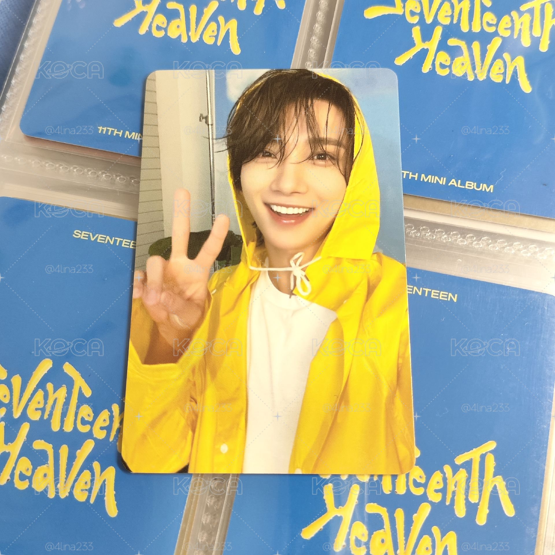 Seventeen Joshua 克拉盤專卡