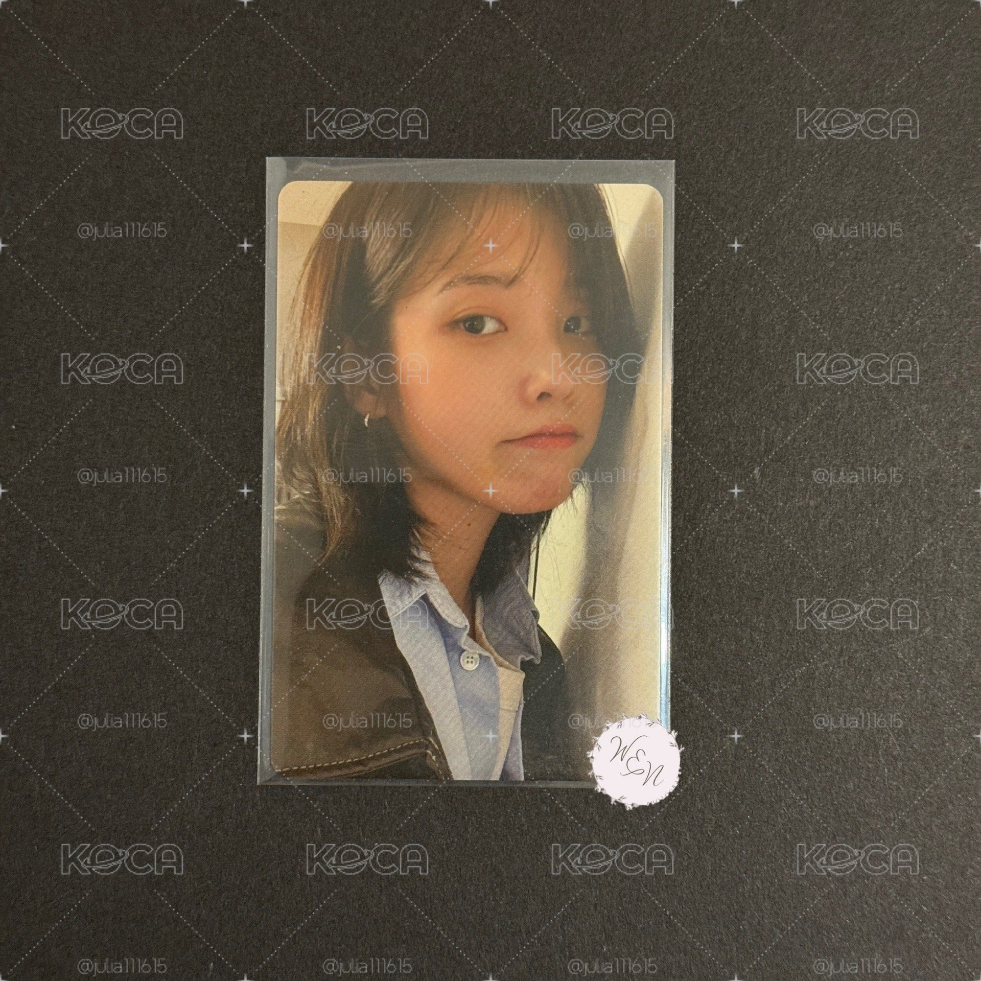 IU 李知恩 2023音波戒指小卡