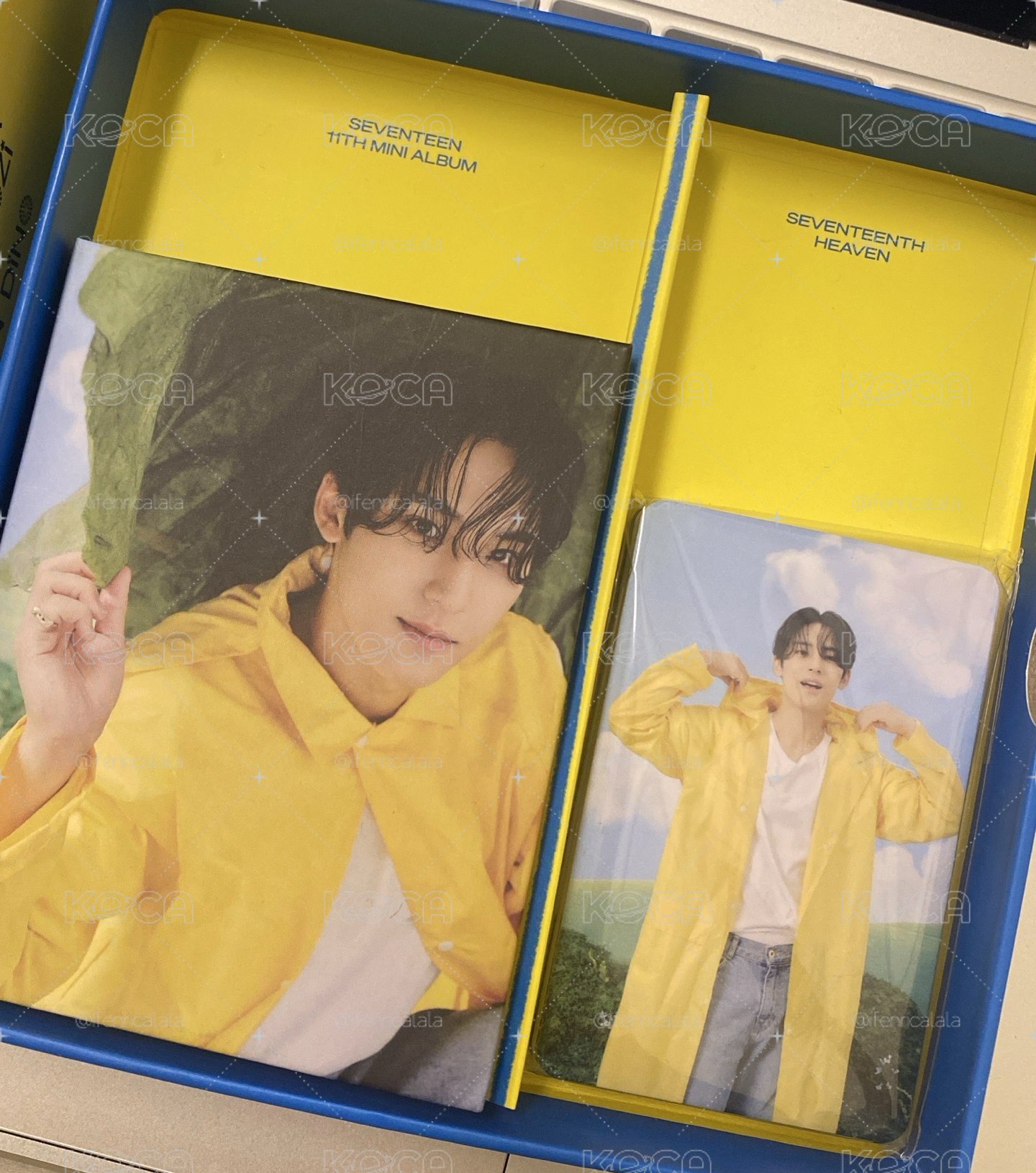 SEVENTEEN 迷11 seventeenth heaven 奎 雨衣克拉盤空專