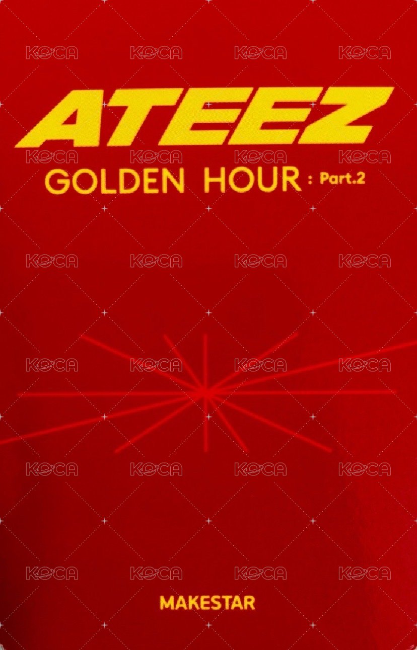 GOLDEN HOUR : Part.2 ms 特典卡  背面
