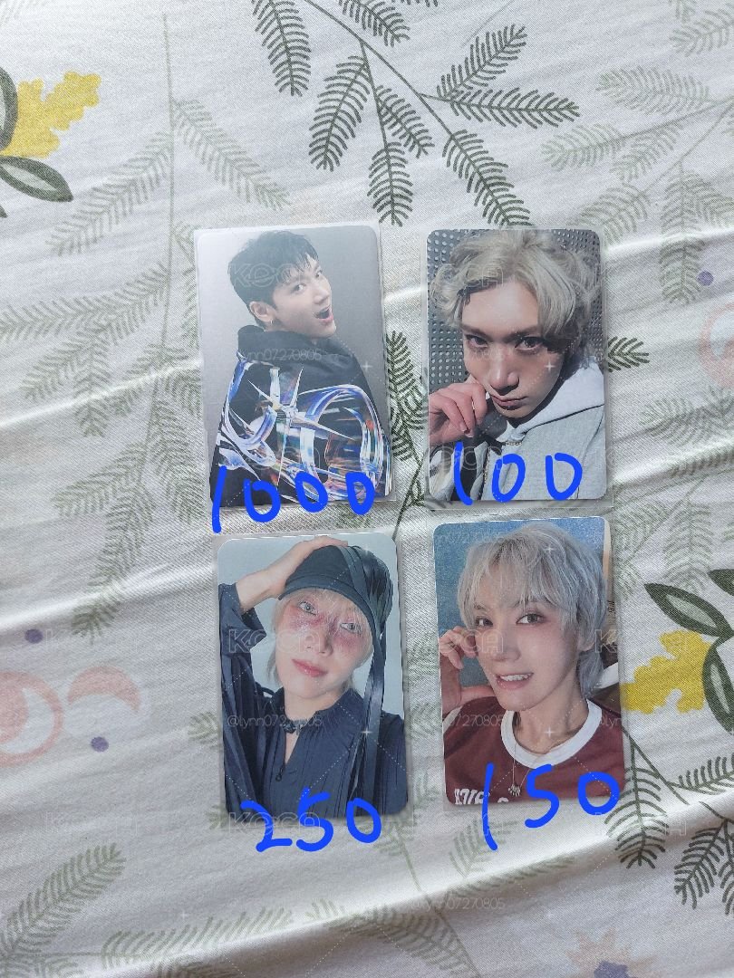 Wayv ten 專卡 周邊卡