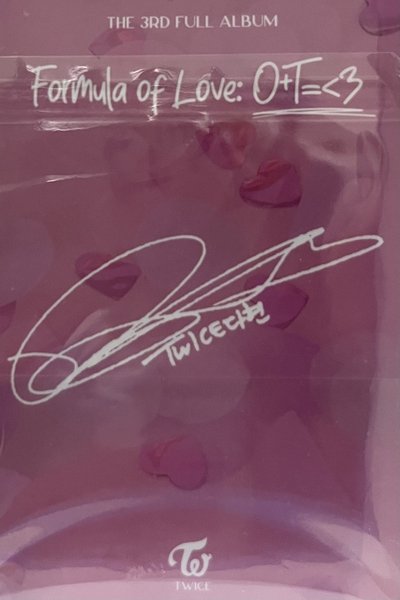 TWICE 多賢 FORMULA OF LOVE 專卡