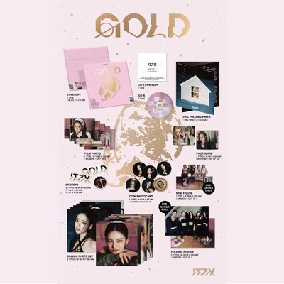 ITZY GOLD 特別版 已拆專輯