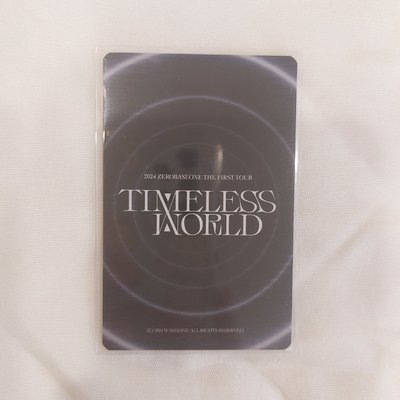 ZEROBASEONE TIMELESS WORLD 滿額卡 SEOK MATTHEW