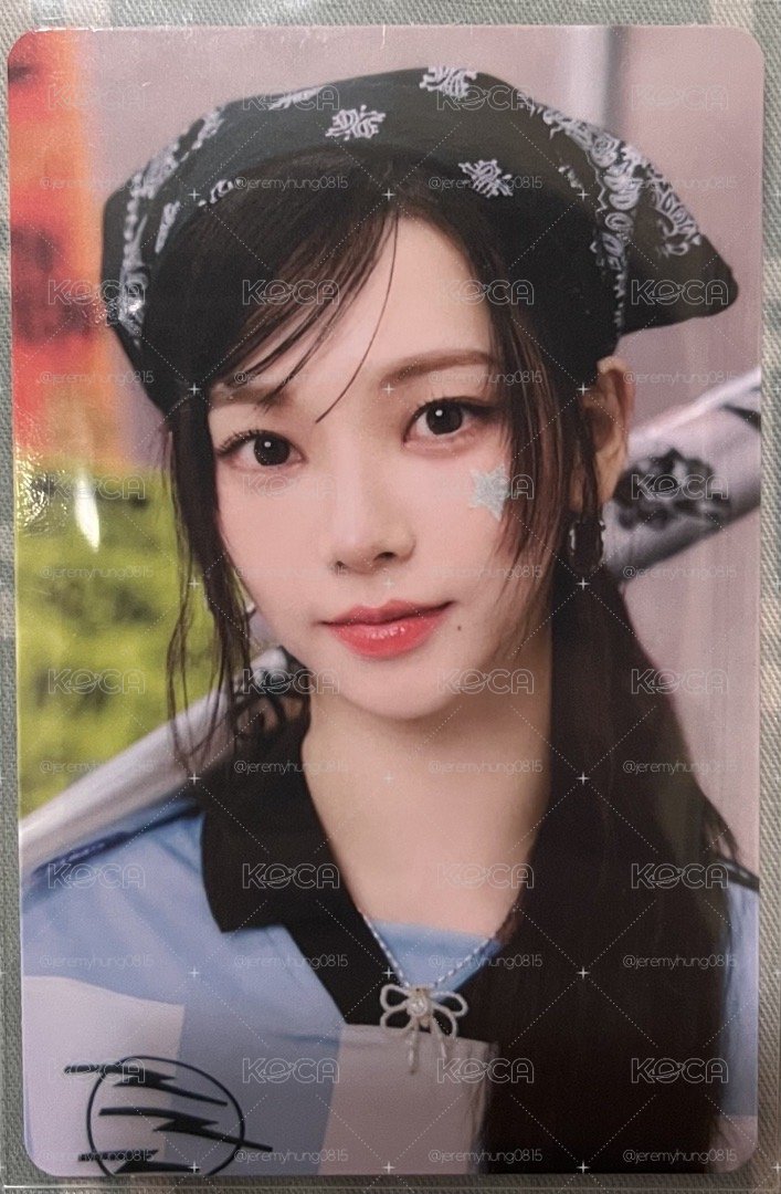  aespa karina 2025年曆am特典