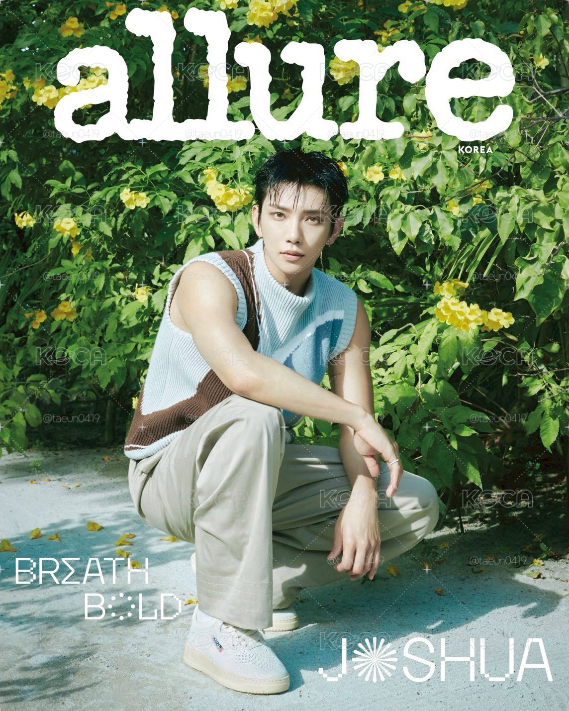 allure 八月號 封面JOSHUA（非現）（預購）