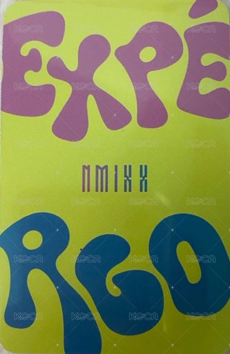 expérgo sw 簽售卡 小熊莉 背面