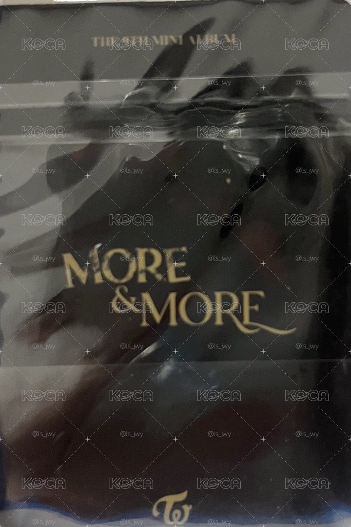 TWICE 彩瑛 more&more 專卡