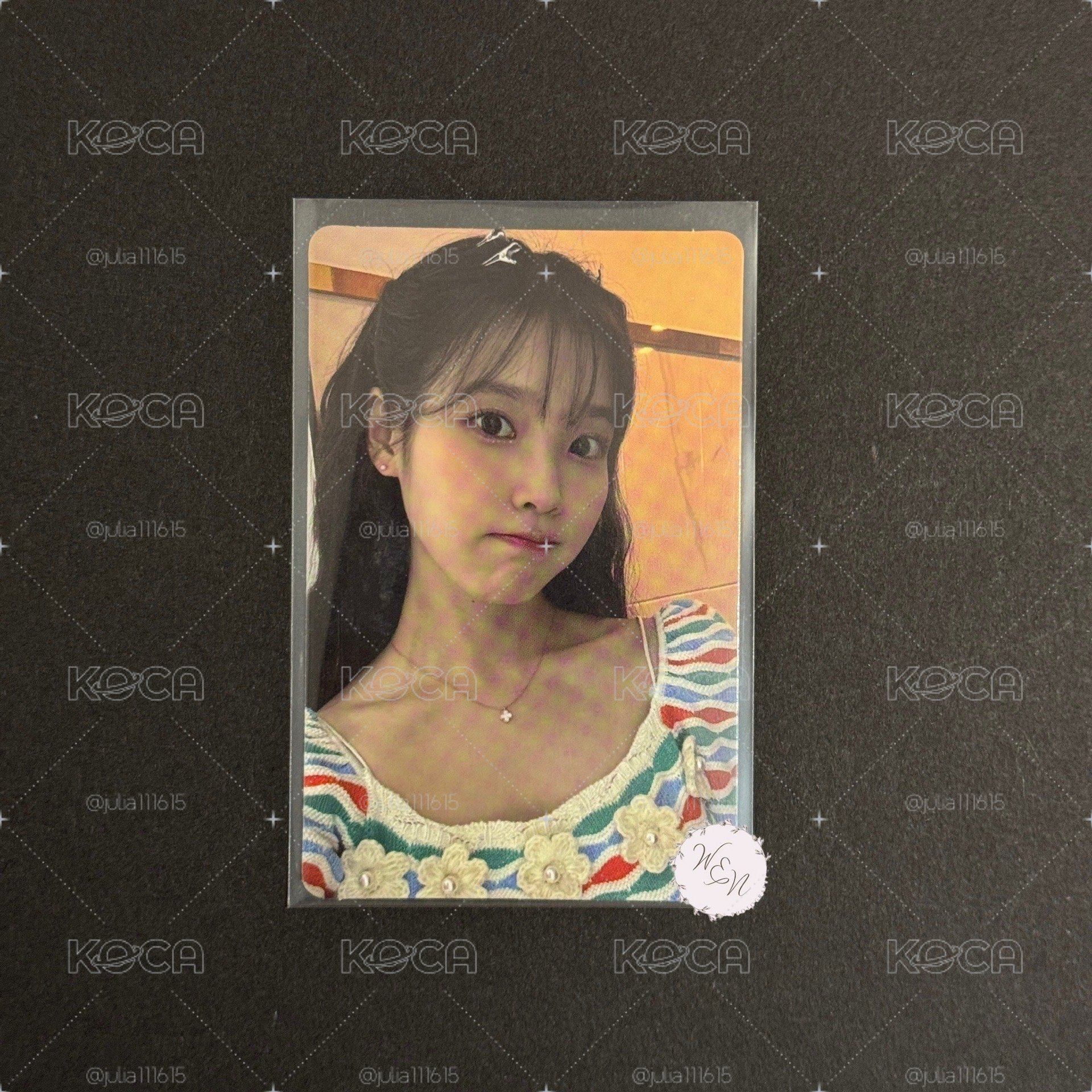 IU 李知恩 The Golden Hour DVD小卡