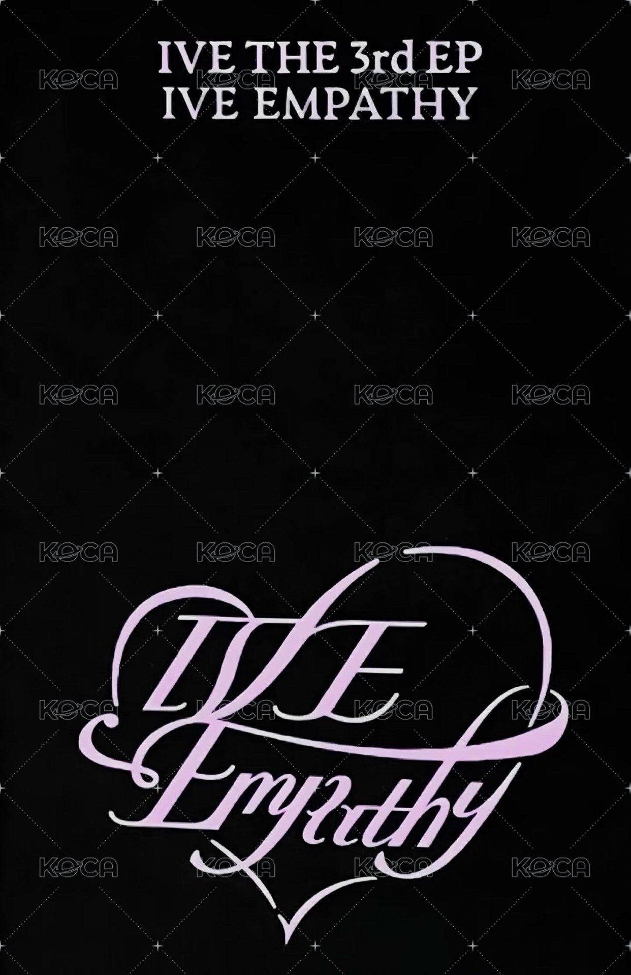 IVE EMPATHY 星船 特典卡 6+3 set 背面
