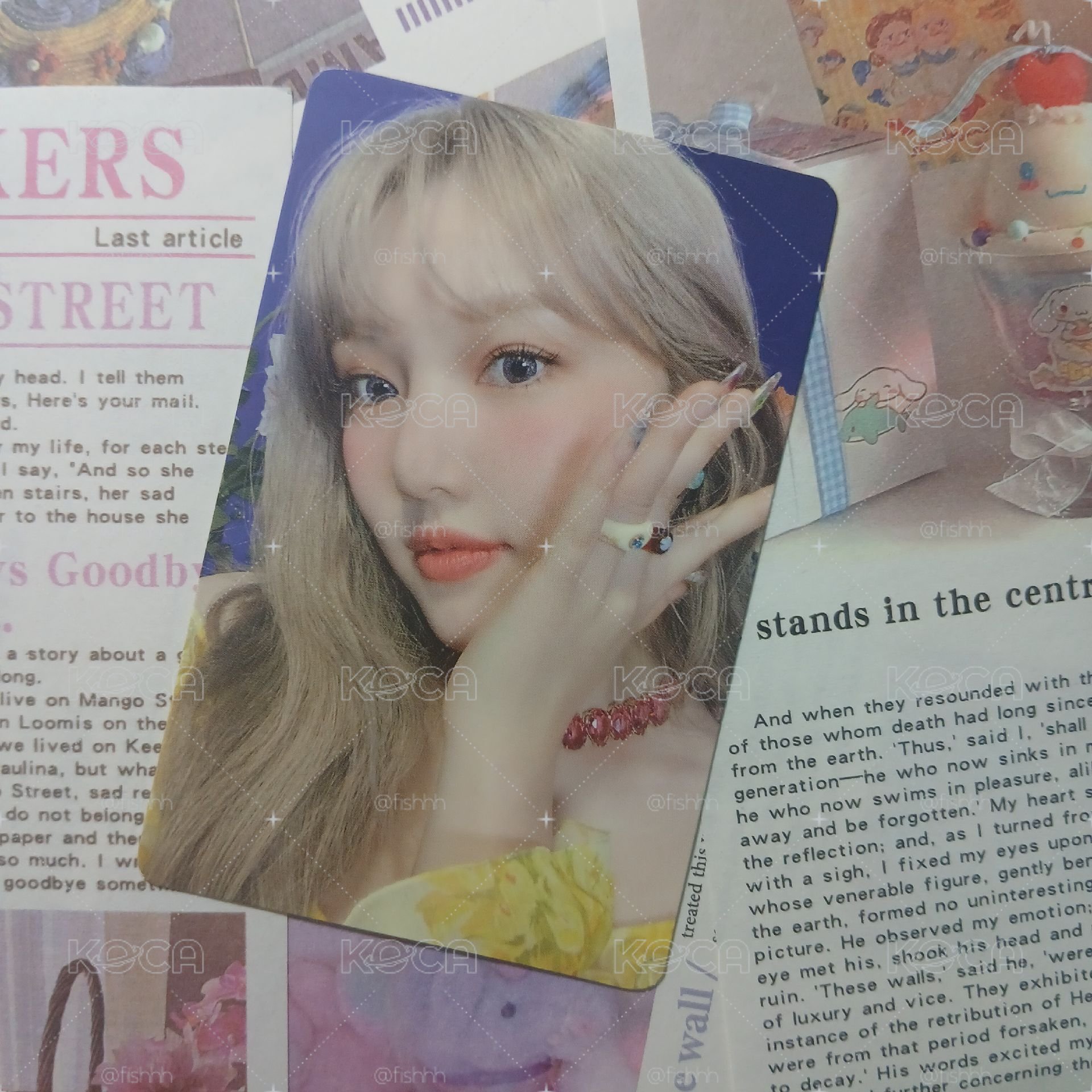 Gfriend Yerin solo 迷一ARIA專卡