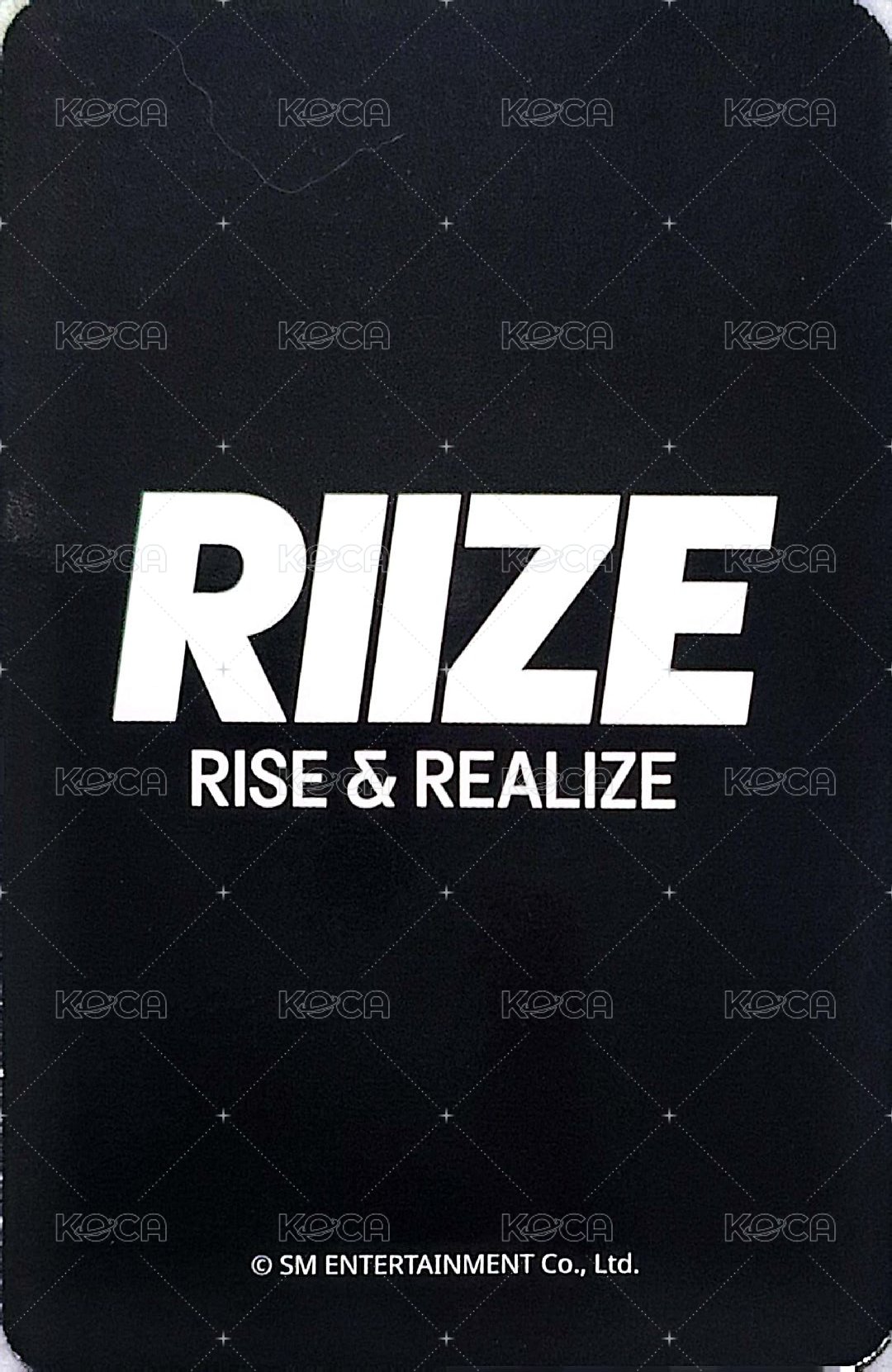 Get A Guitar am 特典卡 RIIZE Anton   預售 背面