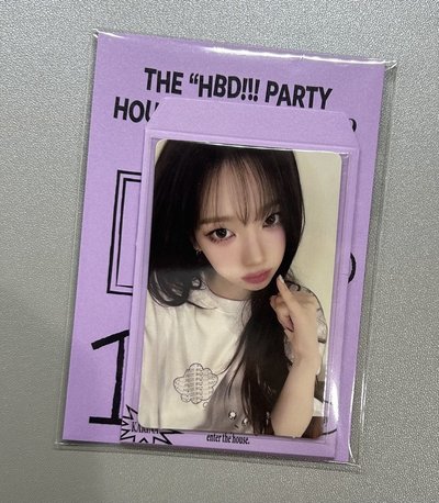 karina25年生日卡set 生日柚