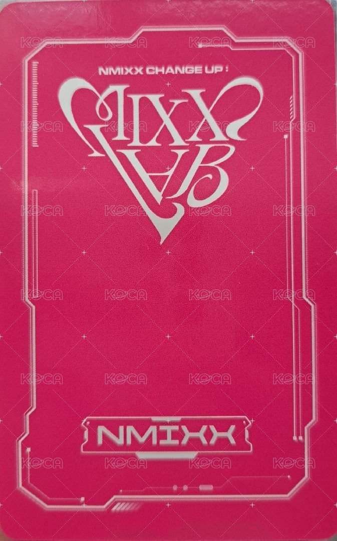MIXX LAB 滿額卡 線上滿額友 背面