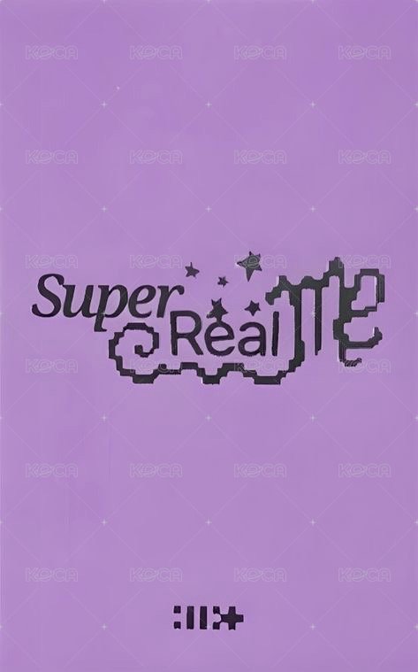 SUPER REAL ME 專輯卡 REAL ME ver. 專卡 背面