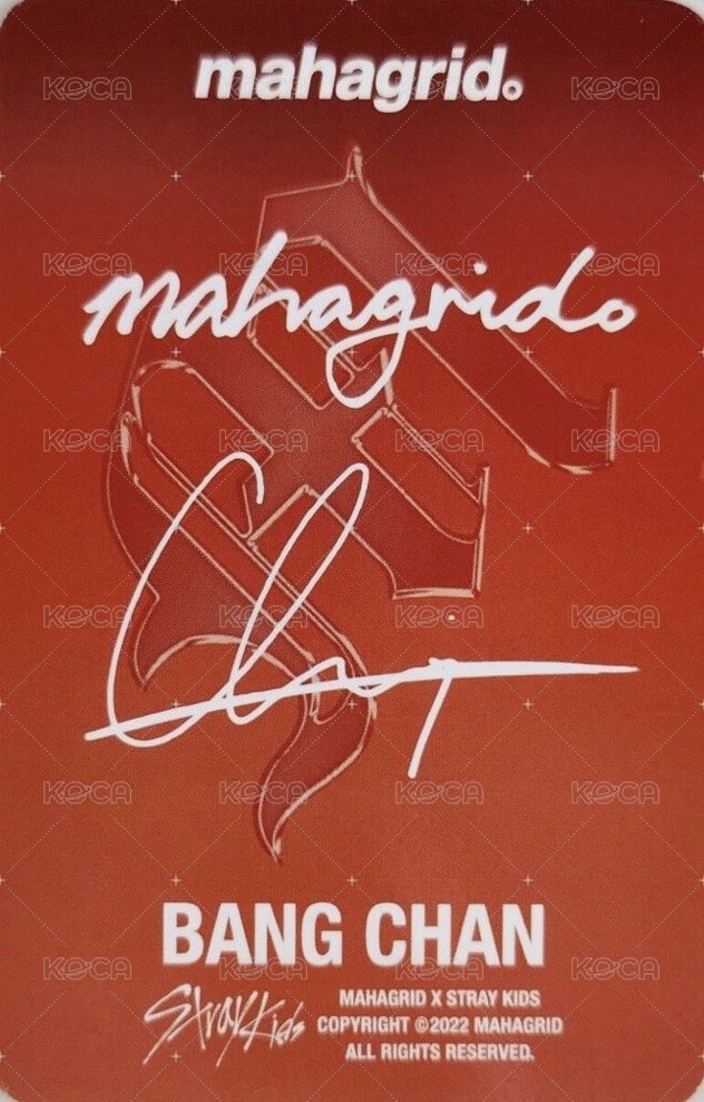 MAHAGRID 代言卡 3.0 背面