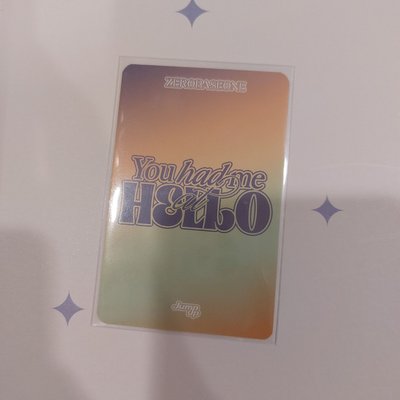 ZEROBASEONE You had me at HELLO JU LD 棒球帽 成韓彬
