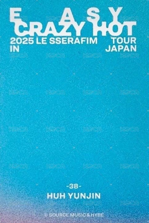 25‘巡迴 隨機卡 JP 背面