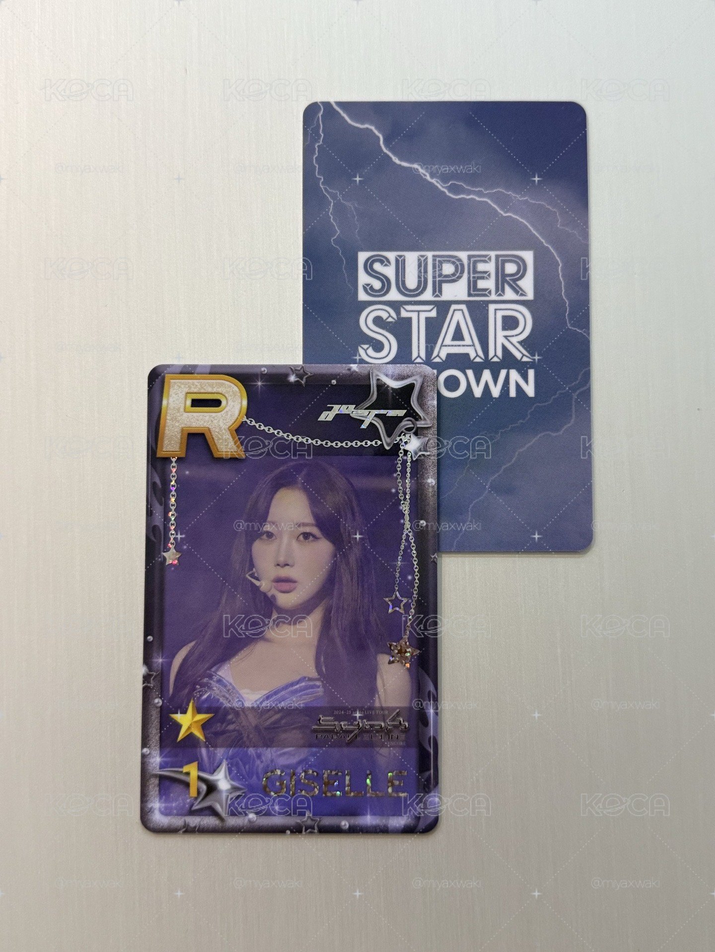 aespa首爾場周遊戲卡 吉 GISELLE