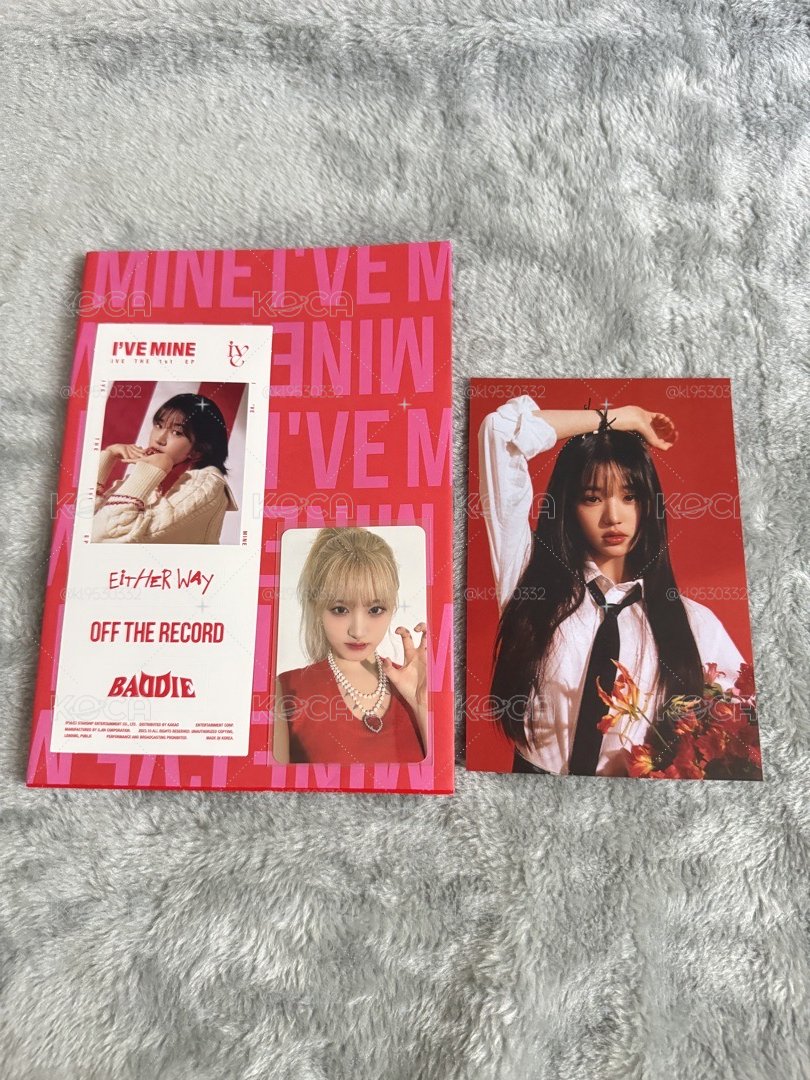 IVE MINE 員瑛 LIZ off the record版