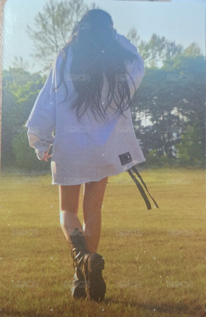 專輯卡 mamamoo 輝人waw專卡 背面