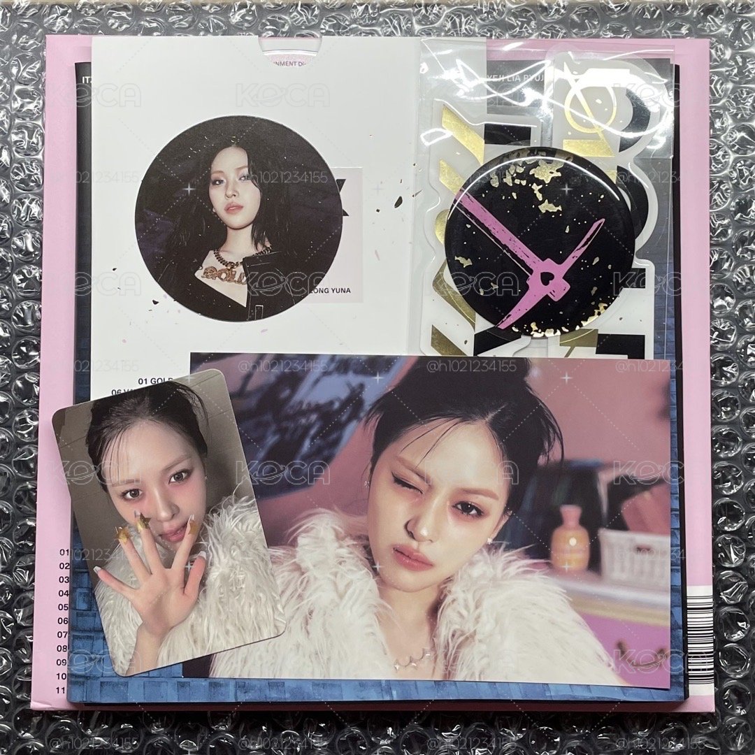 ITZY GOLD 特別版 已拆專輯