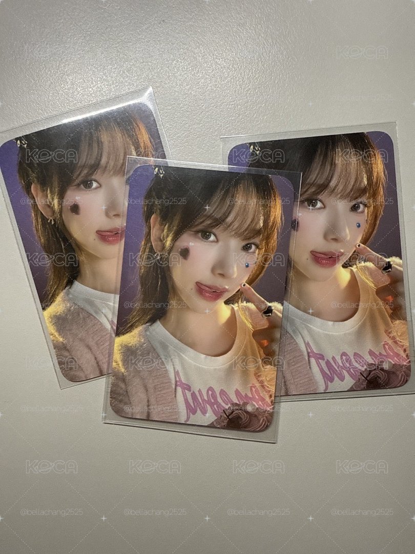 aespa Karina 貼紙柚 單卡