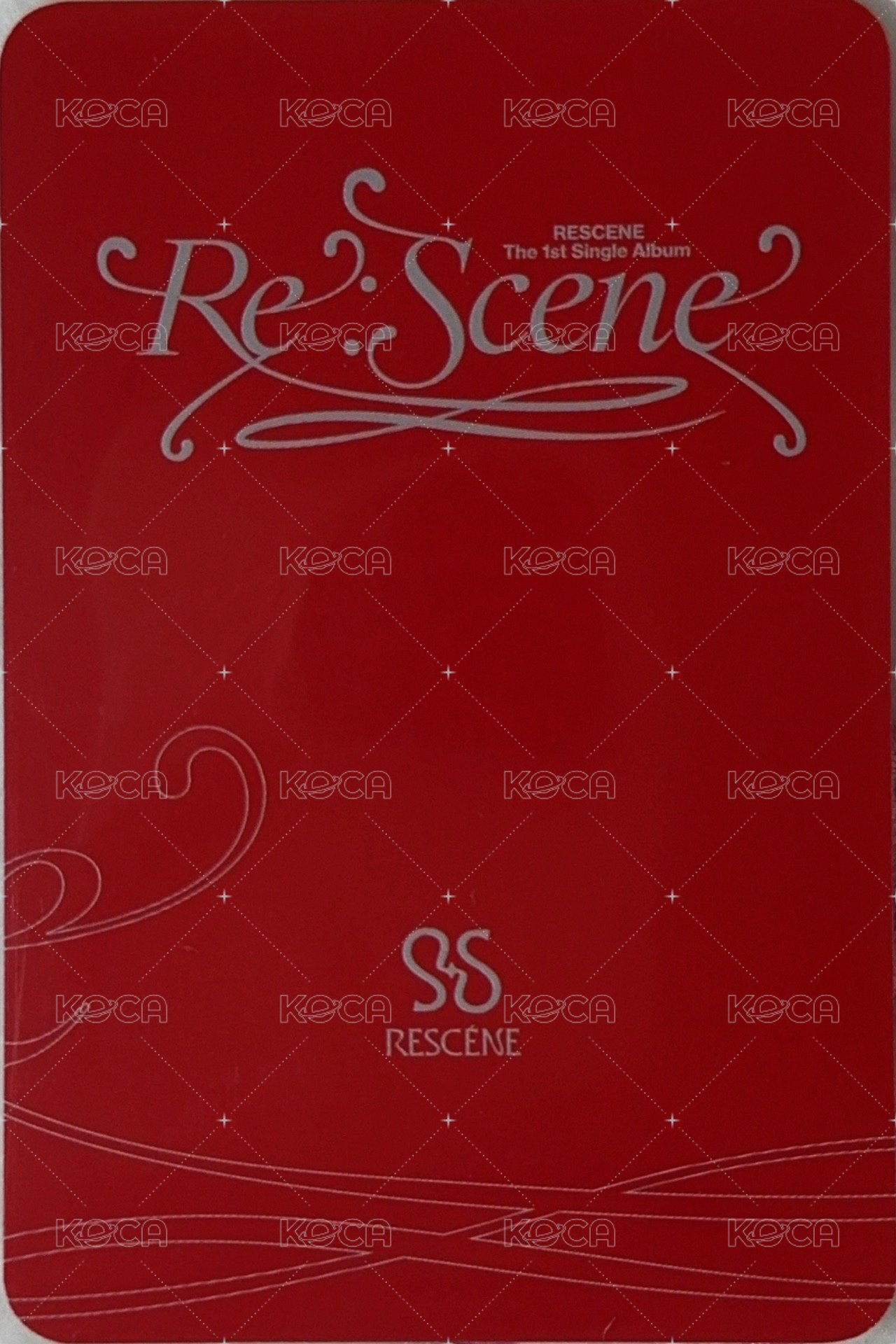 Re:Scene 專輯卡 單曲一 plve ver2專卡 背面