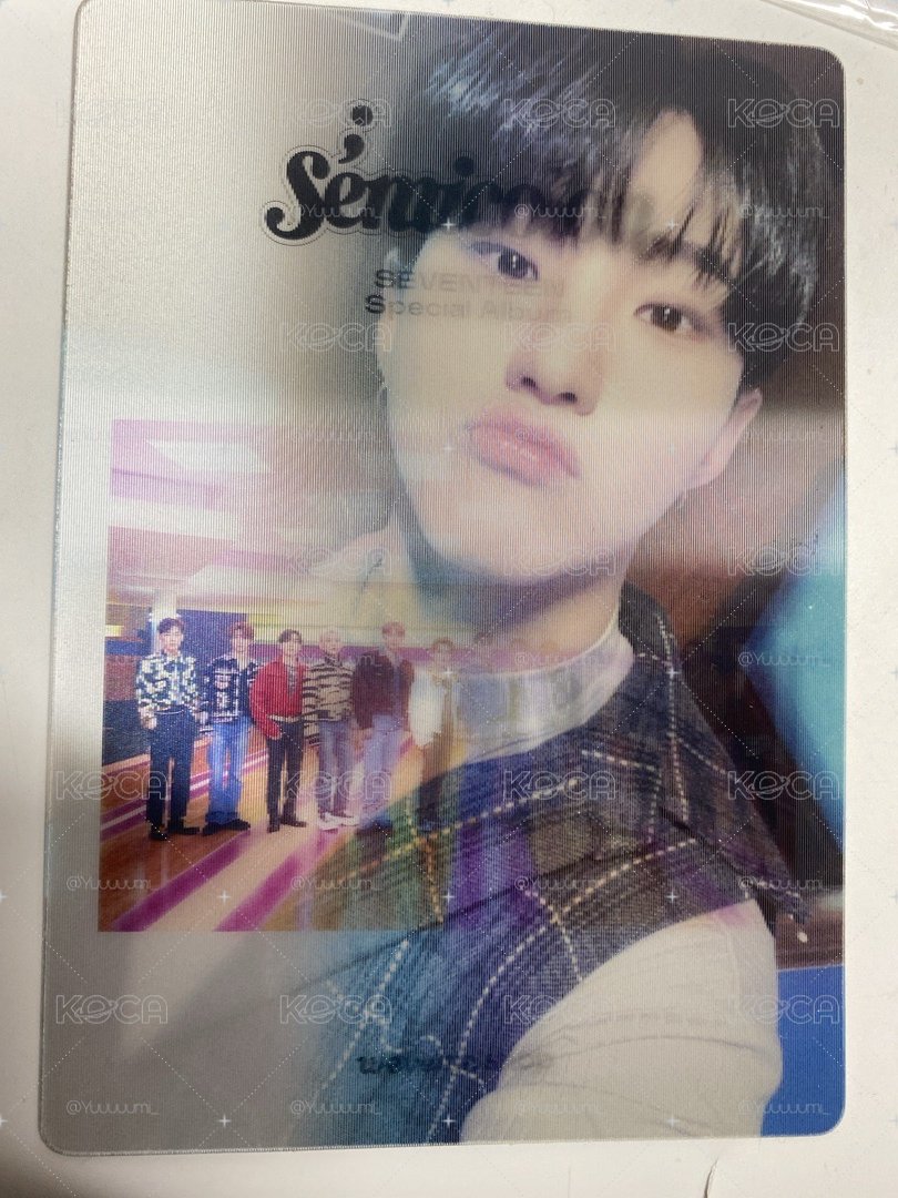SEVENTEEN Hoshi 特二 wvs shop特典變化大卡