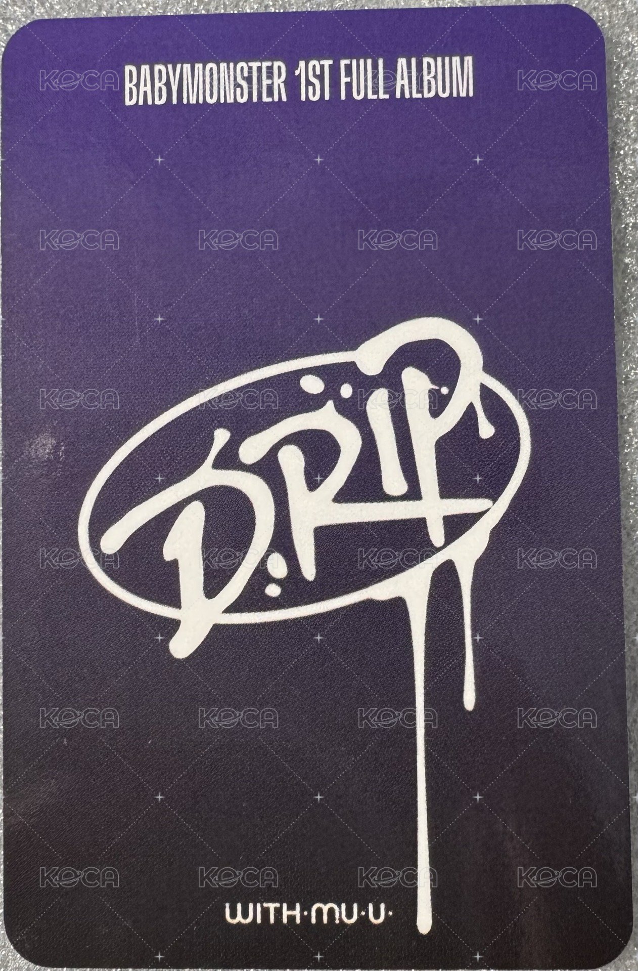DRIP wm 幸運卡 WM線上幸運卡 Rora 背面