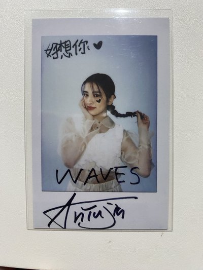 IZ*ONE YUJIN WAVES拍立得